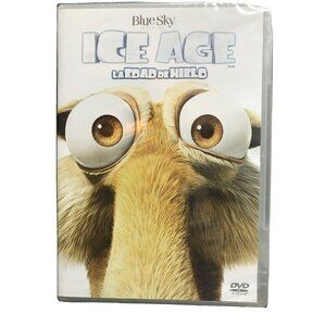 Ice Age La Edad De Hielo DVD Movie Disc Family Fun Adventure Comedy Spanish NEW